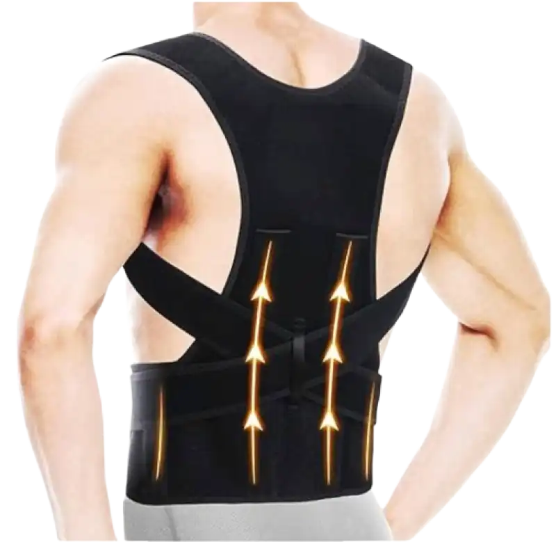 Aarogyaa Bharat Posture Corrector Back Support Belt